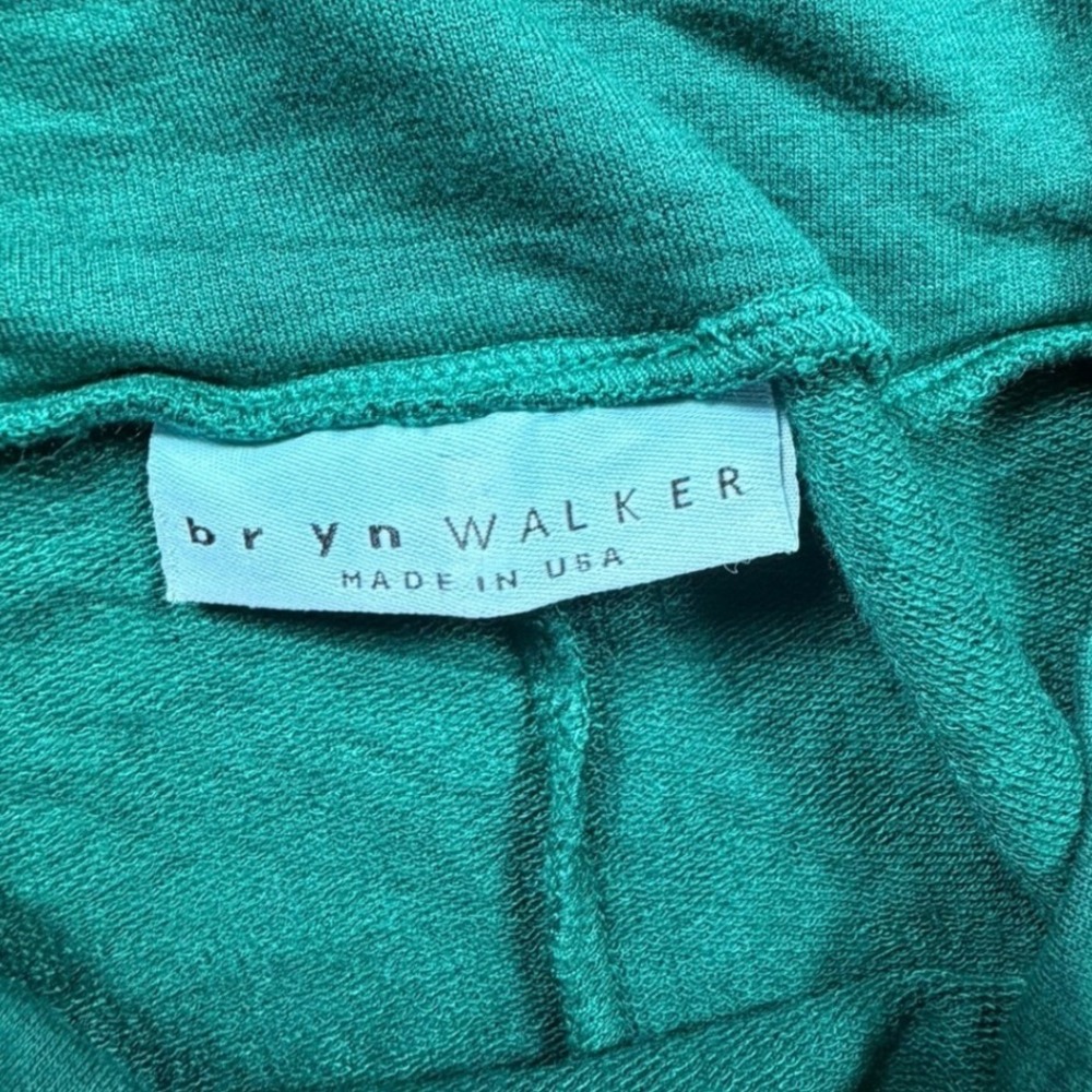 Bryn Walker Ilse Cowl Neck Dolman Sleeve Maxi Dress Green Siro Rayon XS - Picture 4 of 9